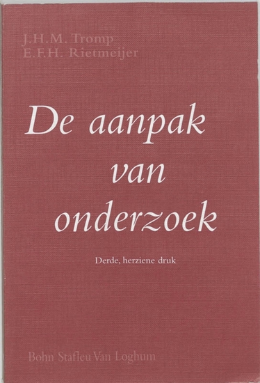 Afbeelding van De aanpak van onderzoek