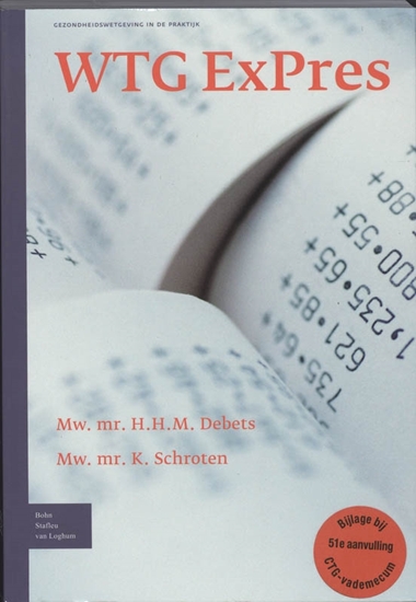 Afbeelding van Gezondheidswetgeving in de praktijk WTG ExPres