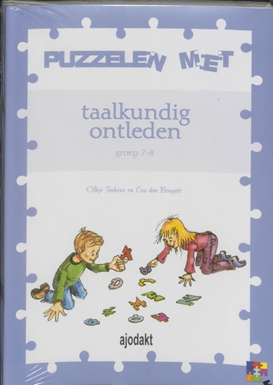 Afbeelding van Puzzelen met taalkundig ontleden set 5 ex Groep 7-8