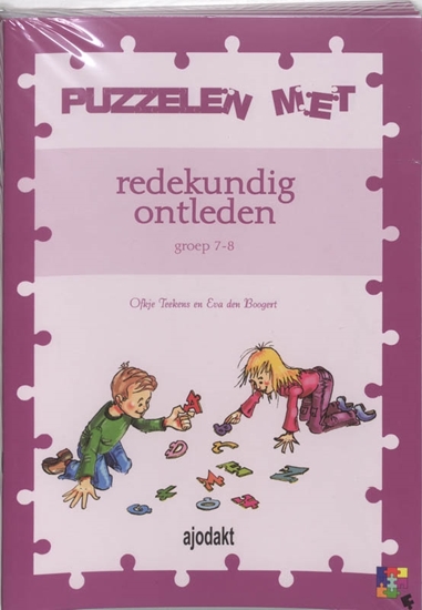 Afbeelding van Puzzelen met redekundig ontleden set 5 ex Groep 7-8