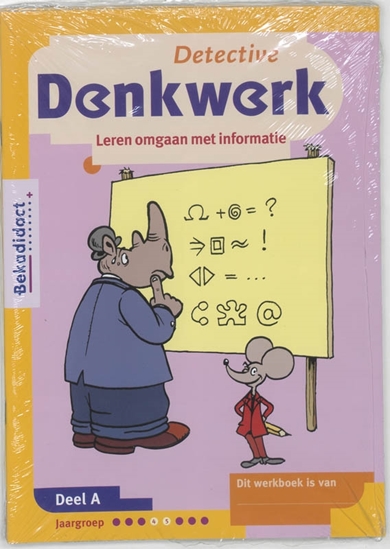 Afbeelding van Detective Denkwerk A set 5 ex Groep 4/5 Werkboek