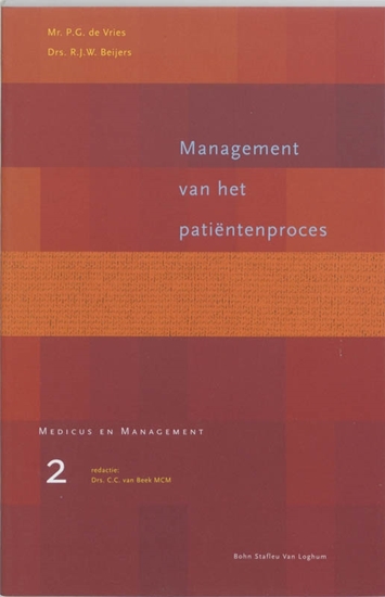 Afbeelding van Medicus & Management Management van het patientenproces