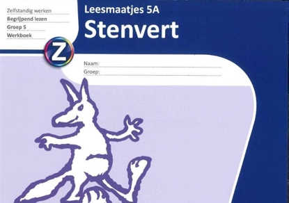 Afbeeldingen van Stenvert-leesserie Stenvert Leesmaatjes 5 ex 5A leesbegrip groep 5
