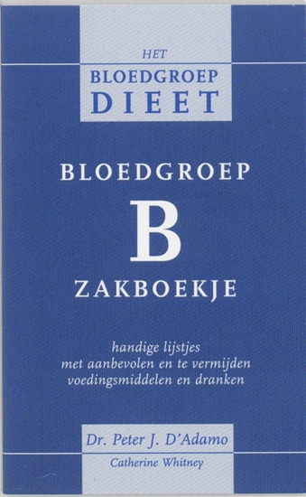 Afbeelding van Bloedgroep B zakboekje
