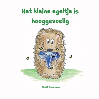 Afbeeldingen van Het kleine egeltje is hooggevoelig