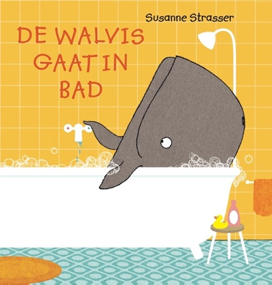 Afbeeldingen van De walvis gaat in bad