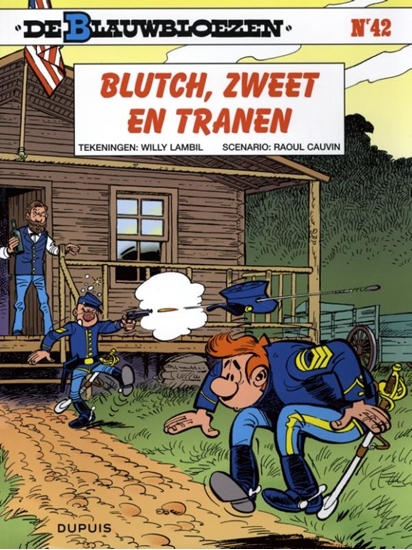 Afbeelding van De Blauwbloezen Blutch, zweet en tranen