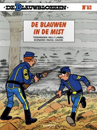 Afbeeldingen van De Blauwbloezen De blauwen in de mist