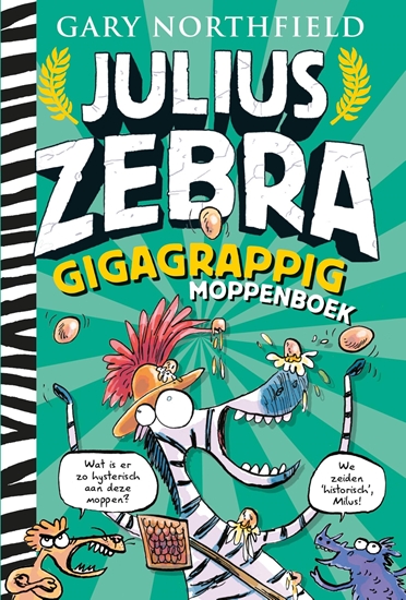 Afbeelding van Julius Zebra Gigagrappig moppenboek