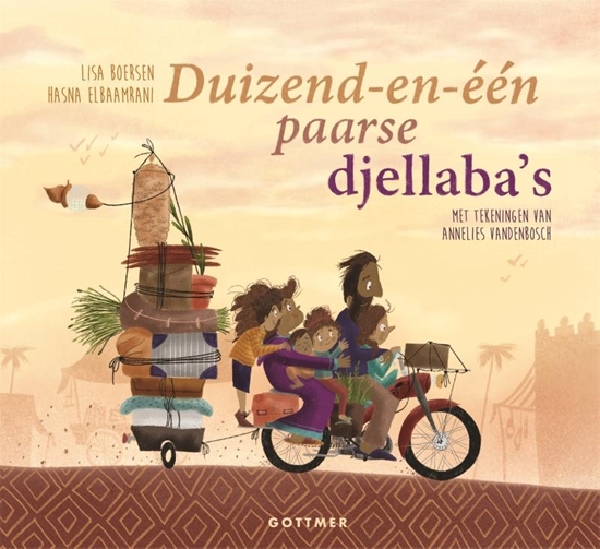 Afbeelding van Duizend-en-één paarse djellaba's