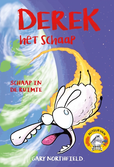 Afbeelding van Derek het schaap Schaap in de ruimte