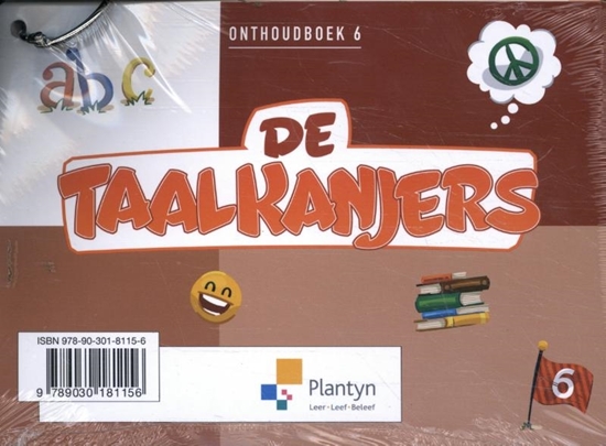 Afbeelding van De Taalkanjers 6 Onthoudboek