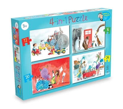 Afbeeldingen van 4 in 1 puzzel