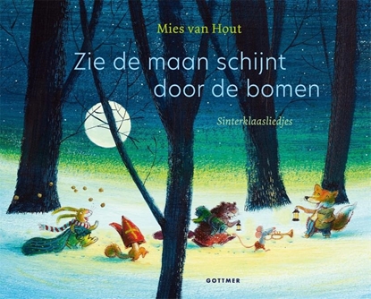 Afbeeldingen van Liedjesboeken Mies van Hout Zie de maan schijnt door de bomen