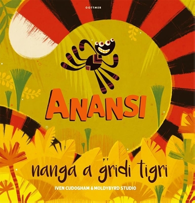 Afbeeldingen van Anansi de spin Anansi nanga a gridi tigri