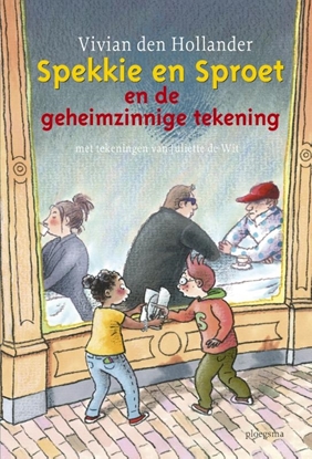 Afbeeldingen van Spekkie en Sproet en de geheimzinnige tekening