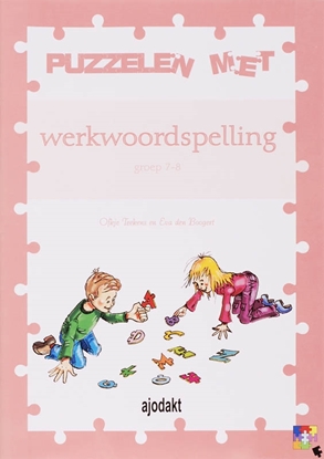 Afbeeldingen van Ajodakt, Puzzelen met werkwoordspelling 5 ex 1 Groep 7-8 Werkboek