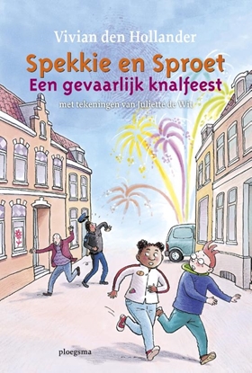 Afbeeldingen van Spekkie en Sproet Een gevaarlijk knalfeest