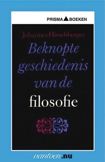 Afbeelding van Vantoen.nu Beknopte geschiedenis van de filosofie