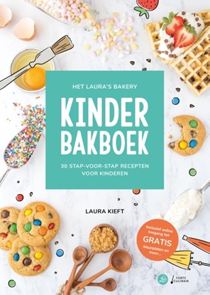 Afbeeldingen van Laura’s Bakery kinderbakboek Het Laura's Bakery Kinderbakboek