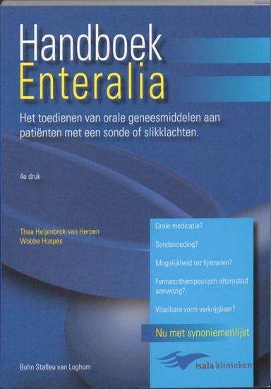 Afbeelding van Handboek enteralia