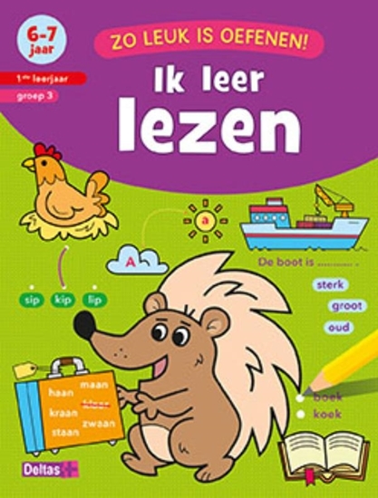 Afbeelding van Ik leer lezen 6-7 jaar 1ste leerjaar groep 3
