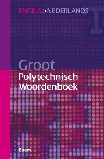 Afbeelding van Groot polytechnisch Woordenboek Engels > Nederlands