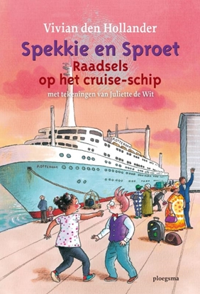 Afbeeldingen van Spekkie en Sproet Raadsels op het cruise-schip