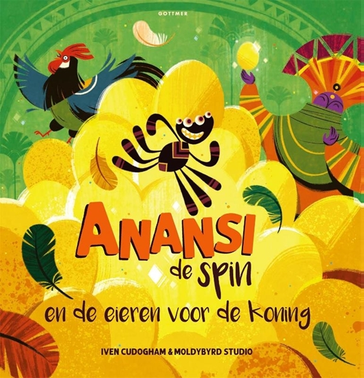 Afbeelding van Anansi de spin Anansi de spin en de eieren voor de koning