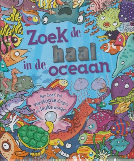Afbeelding van Zoek de haai in de oceaan