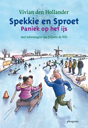 Afbeeldingen van Spekkie en Sproet Paniek op het ijs