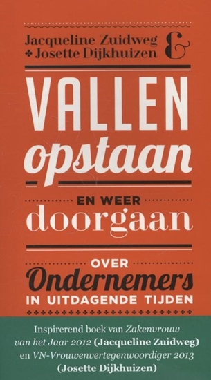 Afbeelding van Vallen, opstaan en weer doorgaan