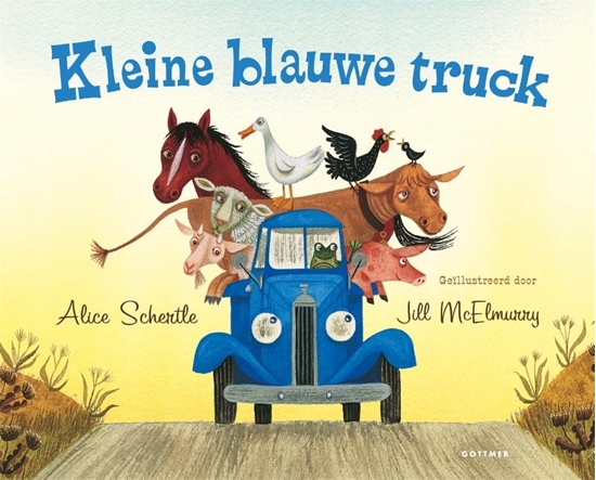 Afbeelding van Kleine blauwe truck