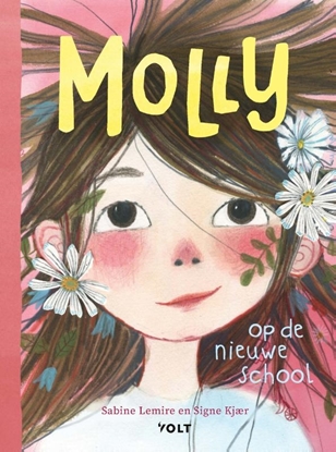 Afbeeldingen van Molly op de nieuwe school