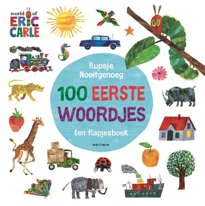 Afbeeldingen van Rupsje Nooitgenoeg Rupsje Nooitgenoeg 100 eerste woordjes