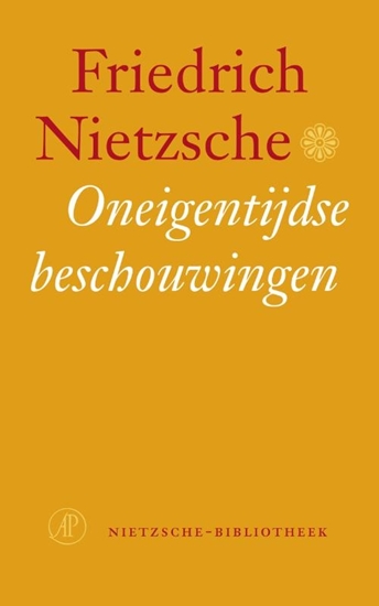 Afbeelding van Nietzsche-bibliotheek Oneigentijdse beschouwingen