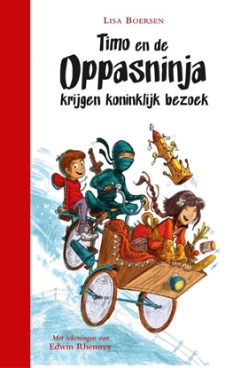 Afbeeldingen van Timo en de oppasninja Timo en de oppasninja krijgen koninklijk bezoek