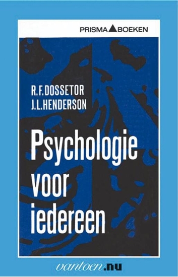Afbeelding van Vantoen.nu Psychologie voor iedereen