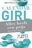 Afbeelding van Calendar Girl Alles heeft een prijs - april/mei/juni