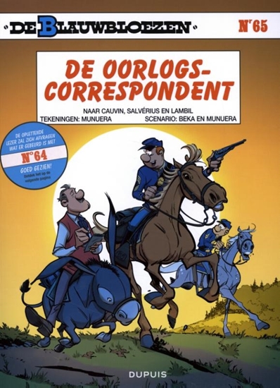 Afbeelding van Blauwbloezen, De De oorlogscorrespondent