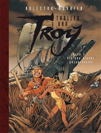 Afbeelding van Trollen van Troy Als een vlucht petaurussen