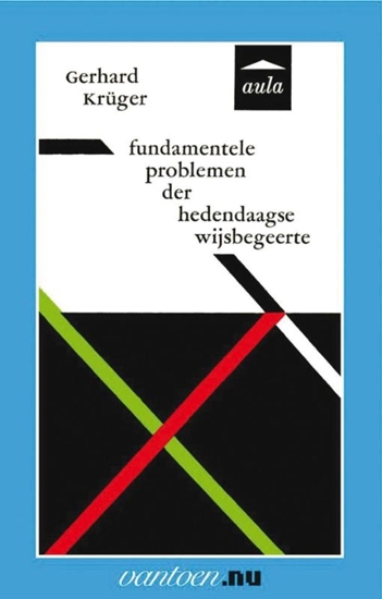 Afbeelding van Vantoen.nu Fundamentele problemen der hedendaagse wijsbegeerte