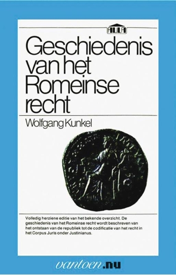 Afbeelding van Vantoen.nu Geschiedenis van het Romeinse recht