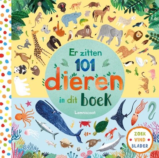 Afbeelding van Er zitten 101 dieren in dit boek