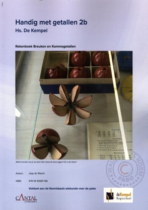 Afbeeldingen van Handig met getallen Handig met getallen 2b Breuken en Kommagetallen Rekenwerkboek