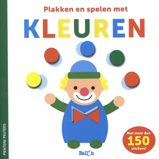 Afbeelding van Pientere peuters Plakken en spelen met kleuren