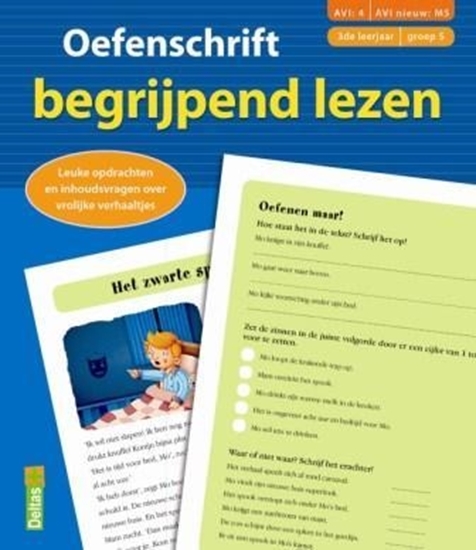 Afbeelding van Oefenschrift begrijpend lezen Groep 5 3de leerjaar
