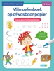 Afbeelding van Mijn oefenboek op afwasbaar papier Leuke schrijfspelletjes 5-6 jaar