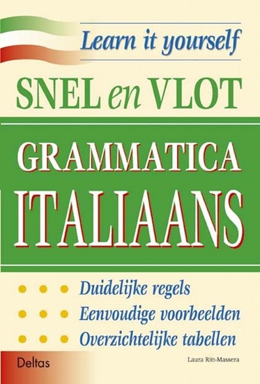 Afbeelding van Snel en vlot grammatica Italiaans