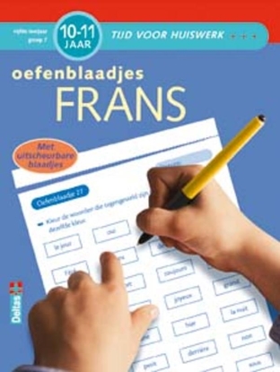 Afbeeldingen van Tijd voor huiswerk Frans Vijfde leerjaar groep 7 Oefenblaadjes